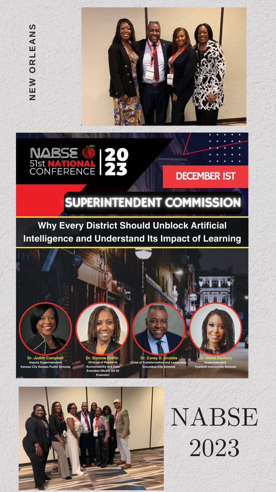 Dr. Grubbs presenting at the NABSE Conference 2023