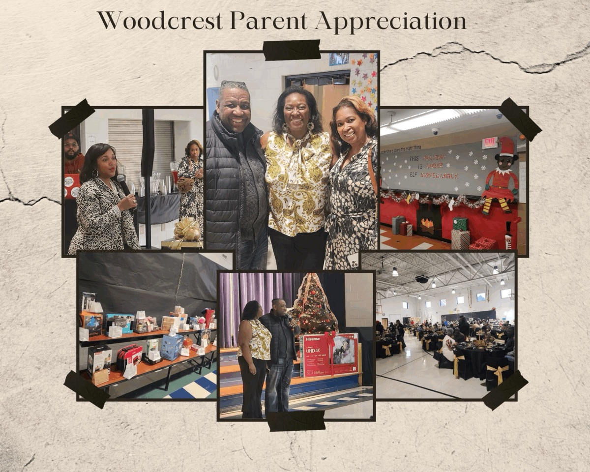 Parent appreciation event at Woodcrest Elementary