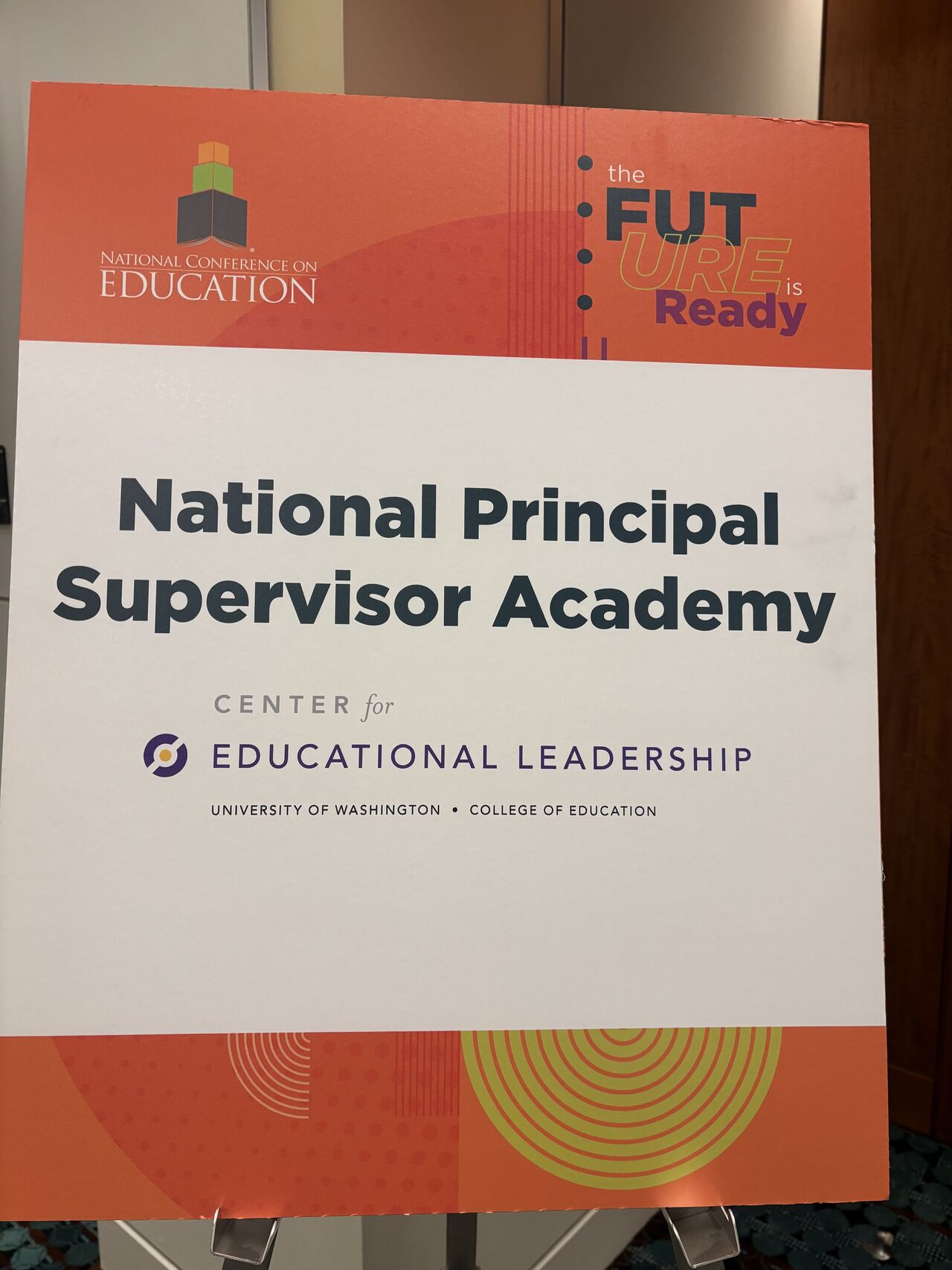Dr. Grubbs presenting at the National Principal Supervisor Academy
